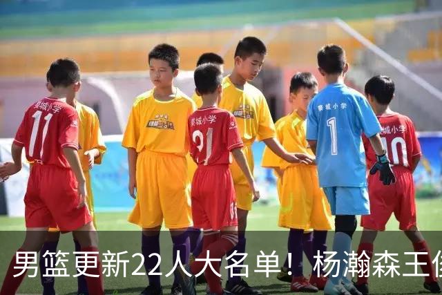 男篮更新22人大名单！杨瀚森王俊杰在列 赵睿无缘 胡明轩取代高诗岩