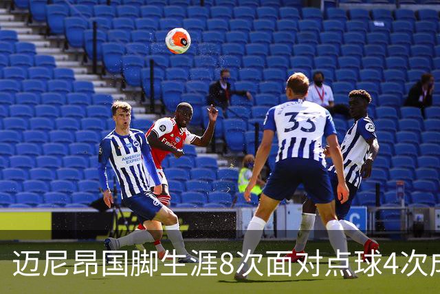 迈尼昂国脚生涯8次面对点球4次成功扑点，追平洛里27次的扑点数